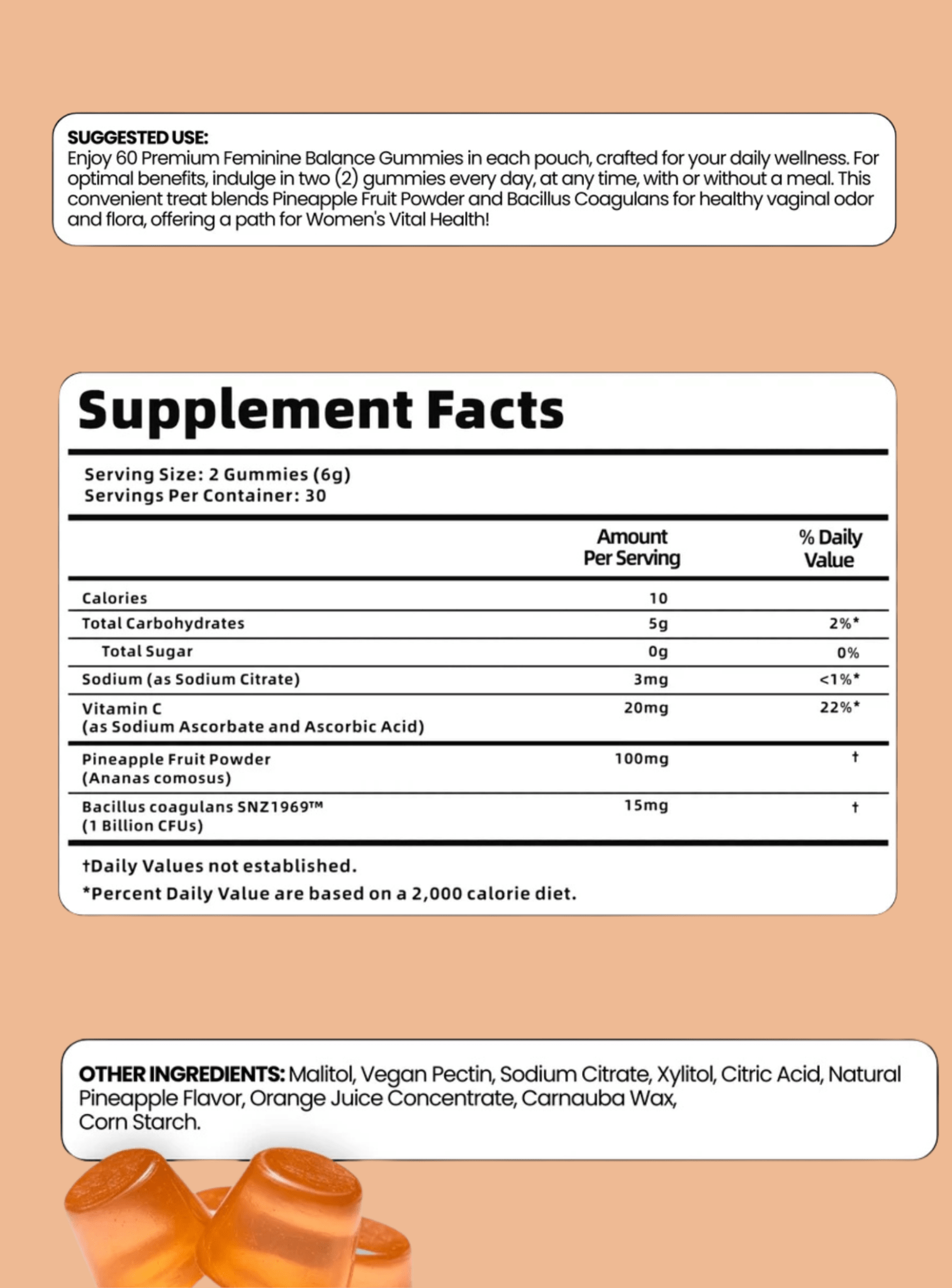 Feminine Balance Gummies - TheInnerCo